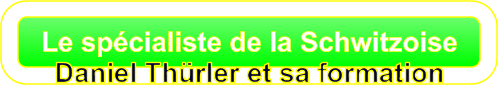 Le spécialiste de la Schwitzoise Daniel Thürler et sa formation